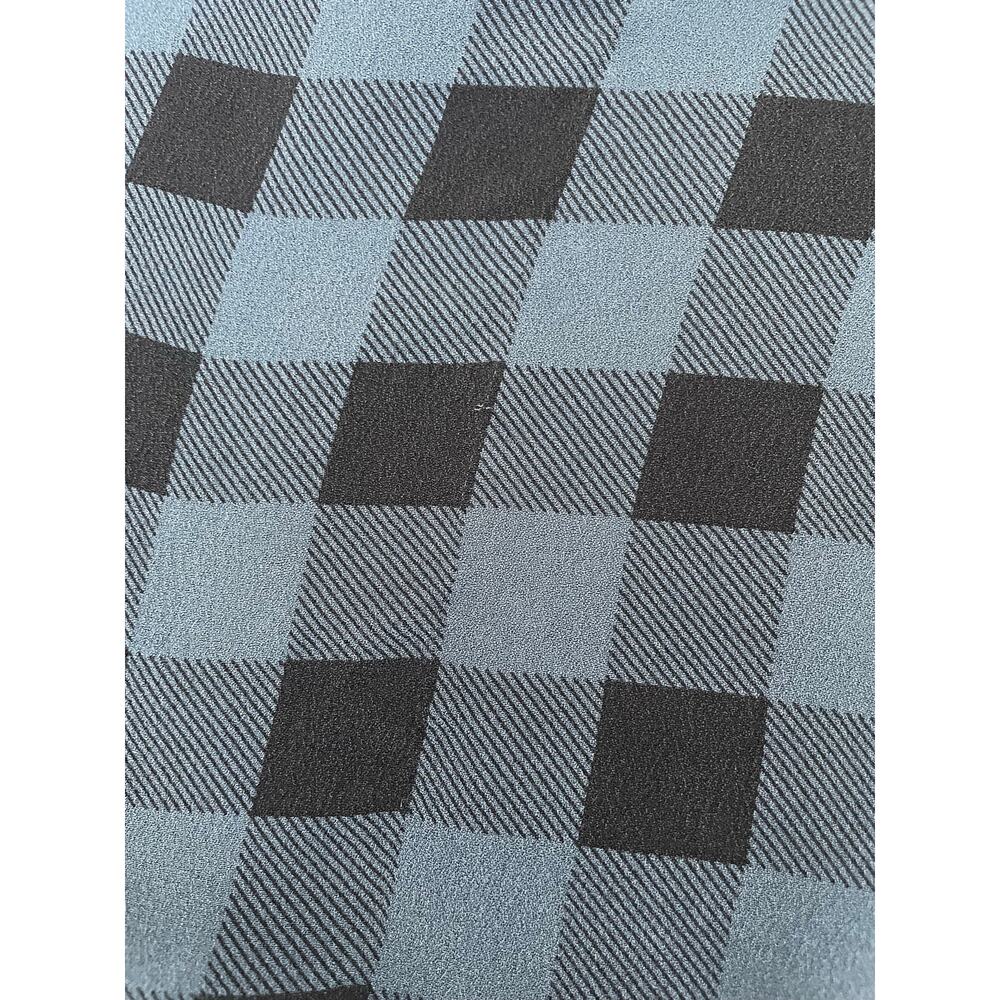 Eileen Fisher Silk Gingham Check Sleeveless Tunic Shell Medium - Picture 7 of 7
